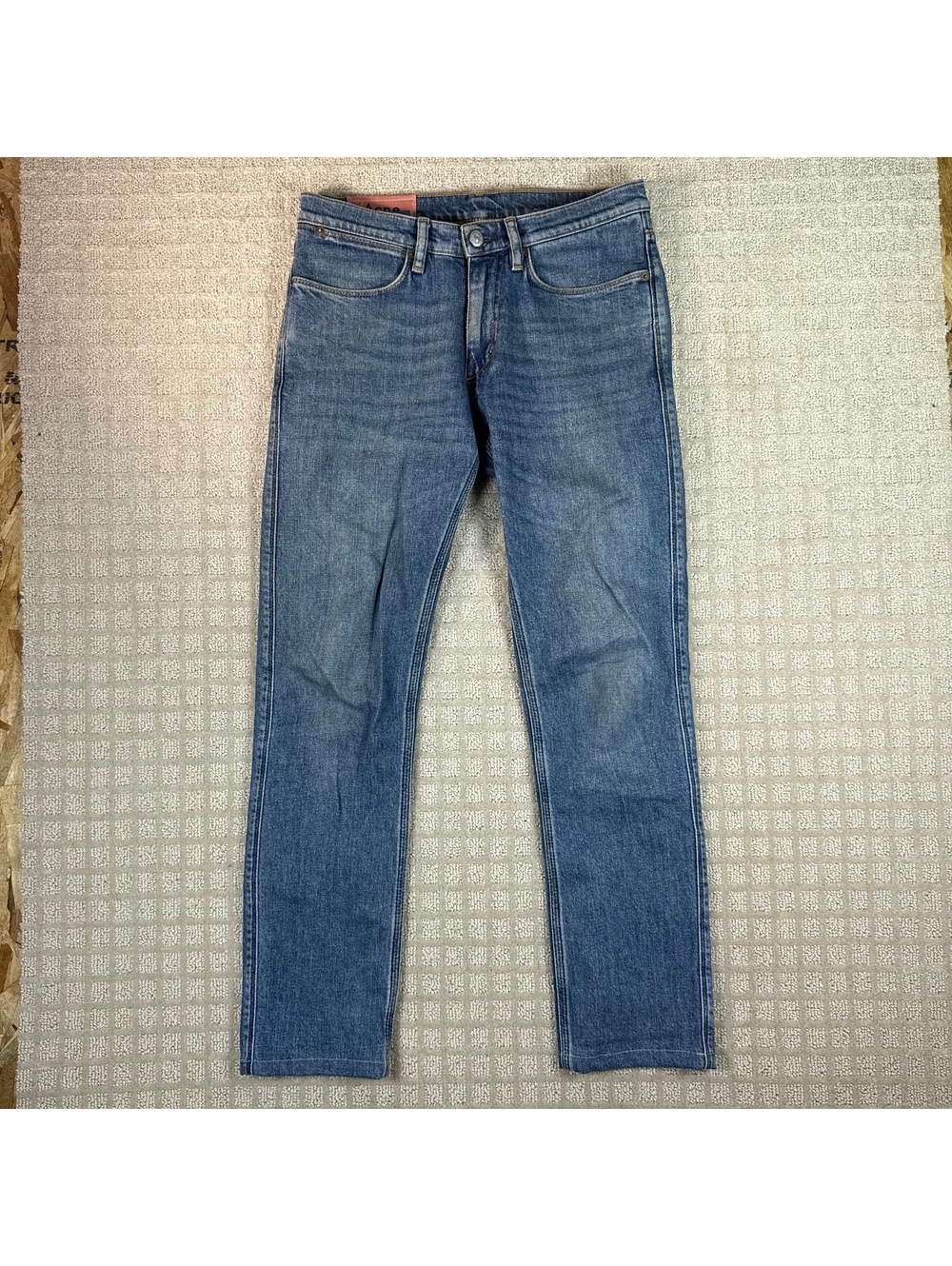 Acne Studios Bla Konst Max Mid Blue Jeans 30x29